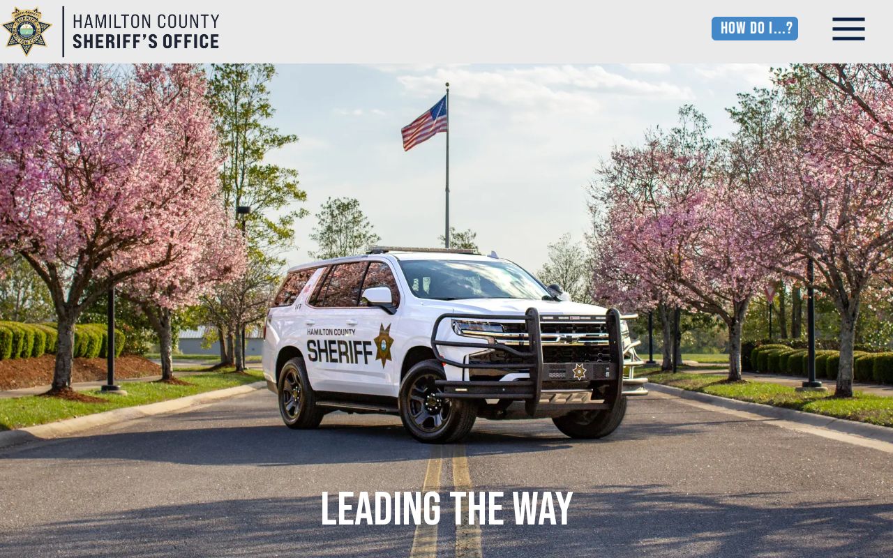 Hamilton County sheriff criminal record services